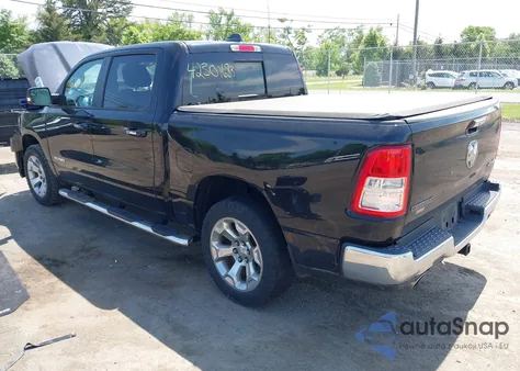 2019 Ram 1500 Big Horn/Lone Star 4X4 5'7 Box из США, поврежденный, VIN 1C6SRFFT1KN607931